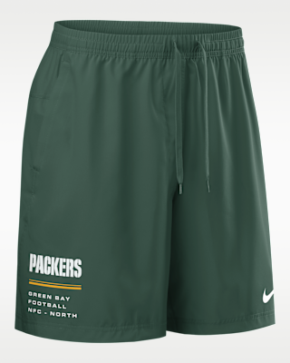 Green Bay Packers Men's Nike NFL Woven Shorts. Nike.com